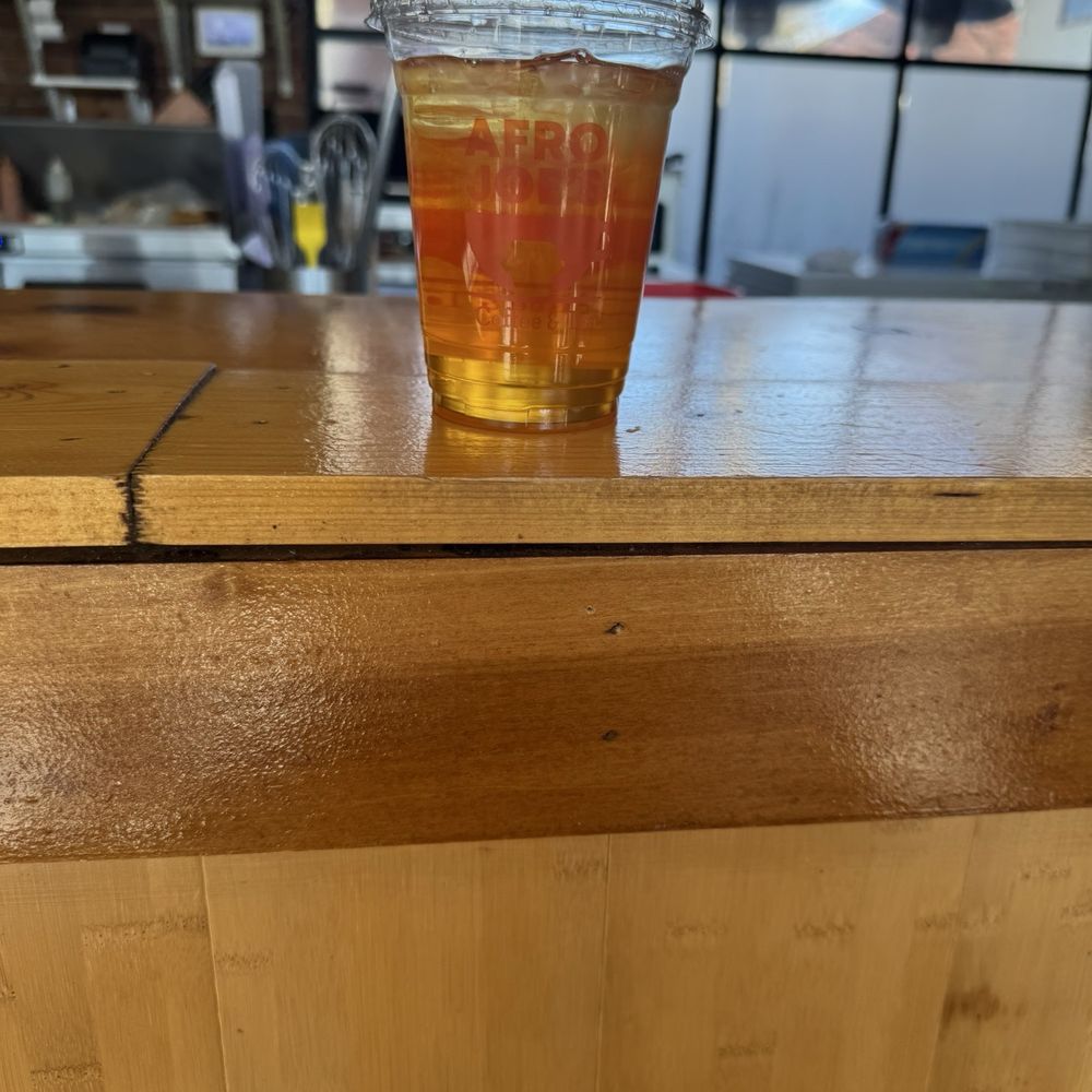 Afro Joe’s Coffee & Tea - Iced Caramel Apple Cider - Coffee & Tea Near Me - Chicago, Illinois