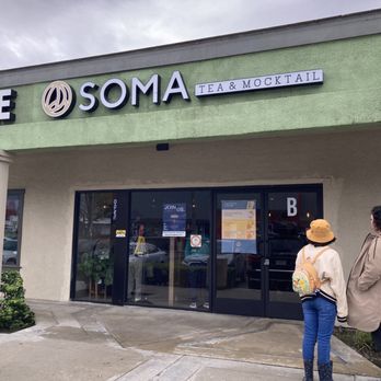 SOMA Tea & Mocktail - Entrance - Bubble Tea Near Me - Irvine, California