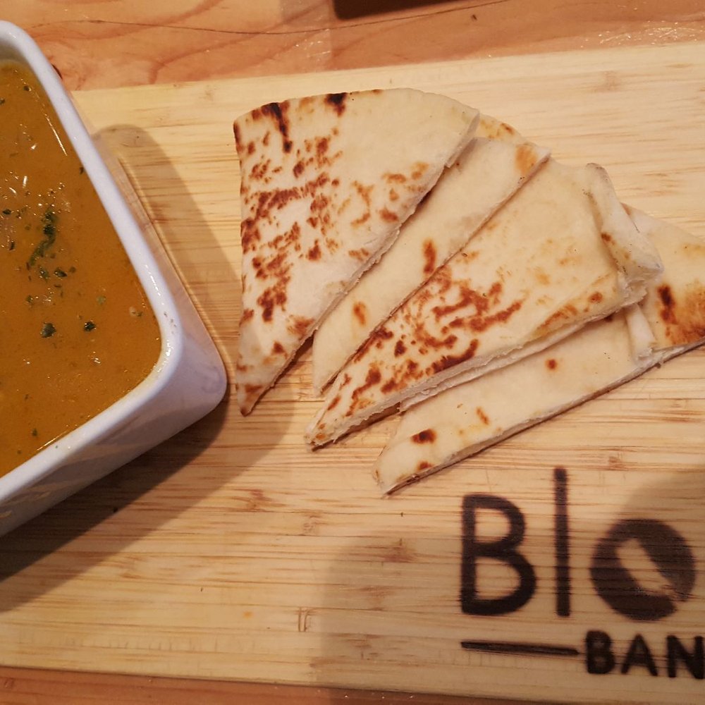 Block Kitchen + Bar - Soup of the day - veggie and mango chowder - Sandwiches Near Me - Banff, Alberta Block Kitchen + Bar - Soup of the day - veggie and mango chowder - Sandwiches Near Me - Banff, Alberta