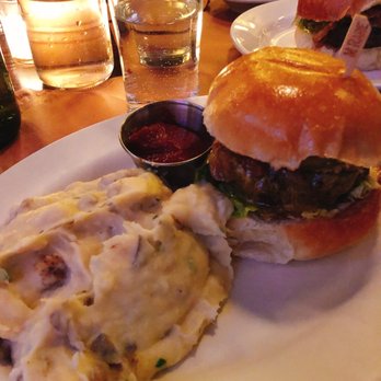 The Smith - Smith Burger with Smashed Potatoes - New American Near Me - New York, New York The Smith - Smith Burger with Smashed Potatoes - New American Near Me - New York, New York