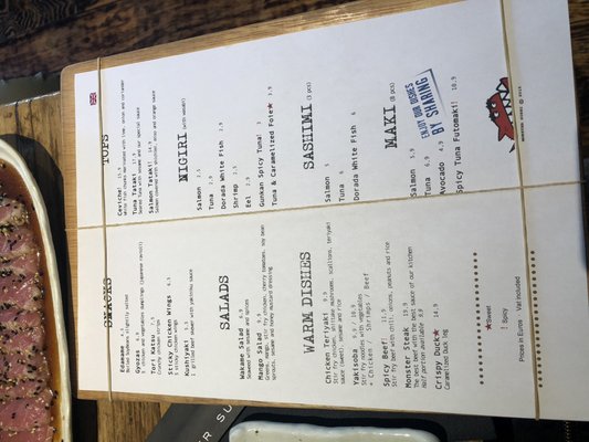 Menu photo 4 Monster Sushi Barcelona, B