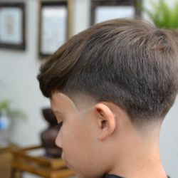 Kids skin taper fade