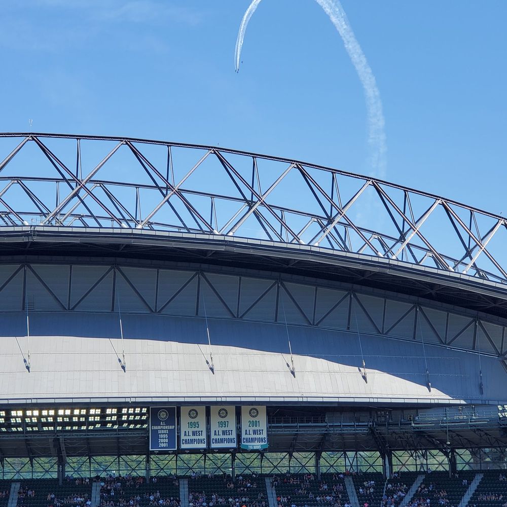 T-Mobile Park - Blue Angels doing flights during game - Stadiums & Arenas Near Me - Seattle, Washington T-Mobile Park - Blue Angels doing flights during game - Stadiums & Arenas Near Me - Seattle, Washington