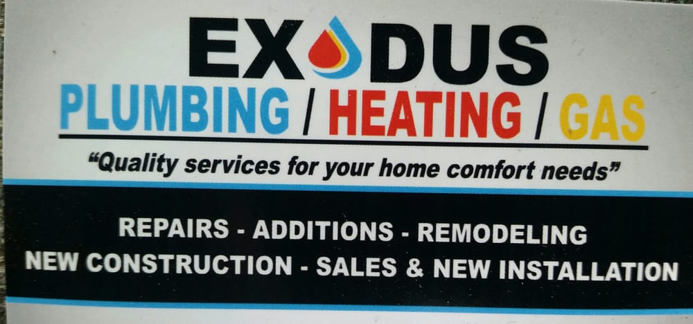 Slide of Exodus Plumbing, Heating & Gas