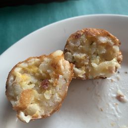 Inside of stuffed tots - yum