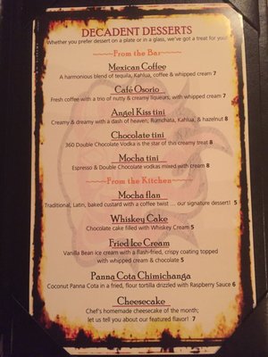 Menu photo 6 Osorio's Latin Fusion Appleton, WI