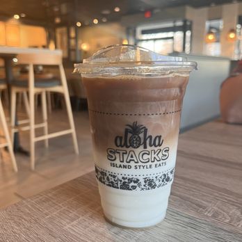 Aloha Stacks - Hawaiian iced latte - Breakfast & Brunch Near Me - Whittier, California Aloha Stacks - Hawaiian iced latte - Breakfast & Brunch Near Me - Whittier, California