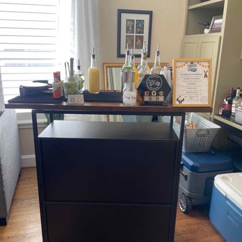 Henry Poured Mobile Bar - Bar set up in our home. - Bartenders Near Me Henry Poured Mobile Bar - Bar set up in our home. - Bartenders Near Me