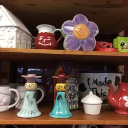 I Made This Pottery Studio - Samples of pottery you can style your way