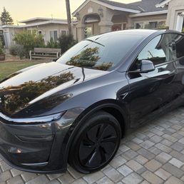Model Y with Xpel and Ceramic Coat.  Full tint.  Looking so shiny.