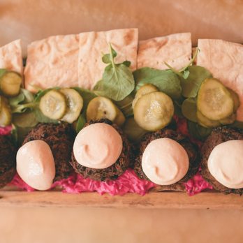 Oleana Restaurant - Spinach Falafel served at my wedding May 2017 - Turkish Near Me - Cambridge, Massachusetts Oleana Restaurant - Spinach Falafel served at my wedding May 2017 - Turkish Near Me - Cambridge, Massachusetts