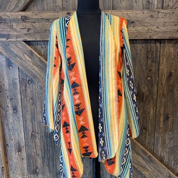 Wild Filly Boutique - Aztec kimono - Women's Clothing Near Me - Oklahoma City, Oklahoma Wild Filly Boutique - Aztec kimono - Women's Clothing Near Me - Oklahoma City, Oklahoma
