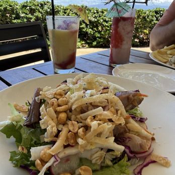 Aloha Mixed Plate - Loved my Chinese chicken salad. - Hawaiian Near Me - Lahaina, Hawaii
