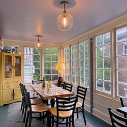 2 Ames - Upstairs sunroom and my favorite table!