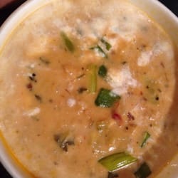 Newk's Eatery - Pepper jack and crawfish soup... Wow! Better than I expected and LOADED with crawfish!! True love in a bowl!