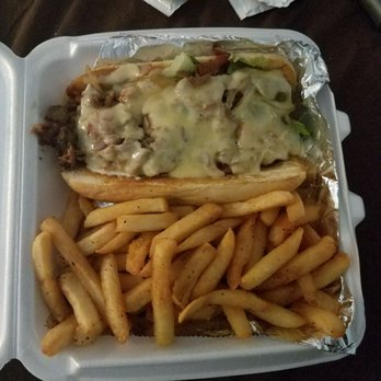 Big Herm's Kitchen - Steak and cheese with bacon...cant go wrong - Southern Near Me - Richmond, Virginia