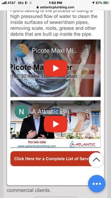 A-Atlantic Plumbing & Drain Service Logo