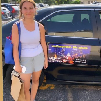 Fast Cab - "From her mom's trust to her internship at the news station,we're honored to be a part of her journey.  #InternshipAdventures" - Taxis Near Me - Austin, Texas