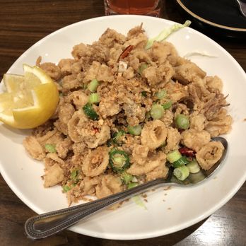 Spicy J's - Wok Calamari - Szechuan Near Me - Fresno, California