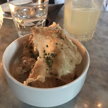 Kimball House - Crispy chicken skin - New American Near Me - Decatur, Georgia Kimball House - Crispy chicken skin - New American Near Me - Decatur, Georgia