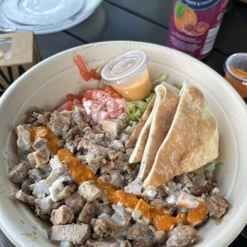 Falafel - Chicken shawarma bowl - Falafel Near Me - Arlington, Virginia