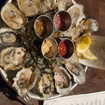 King's Fish House - Carlsbad - Oyster sampler - Seafood Near Me - Carlsbad, California King's Fish House - Carlsbad - Oyster sampler - Seafood Near Me - Carlsbad, California