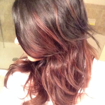 Salon 9 - My ombré hair color from Salon 9 done by Nancy - Hair Salons Near Me - Sugar Land, Texas