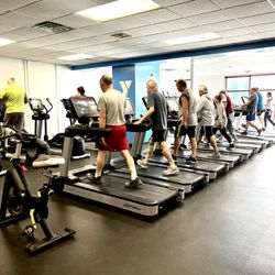 Franklin County's YMCA - Cardio Center with state-of-the-art machines.