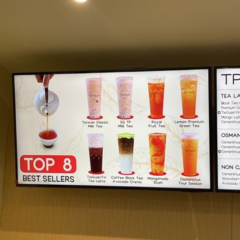 TP TEA - Love the manual set up so beautiful and colorful - Bubble Tea Near Me - Las Vegas, Nevada