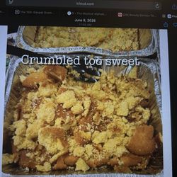 Chefsprep Catering - Cornbread that fell apart when eating just terrible