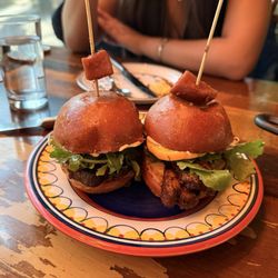 Pork belly sliders
