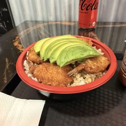 El Terre Yaki Grill - Shrimp Teriyaki Bowl with Avocado
