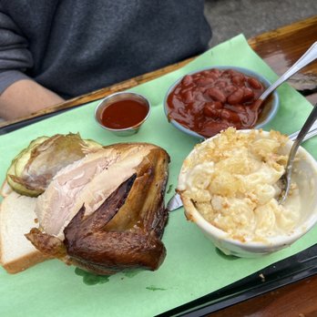 Skyway Bar & Grill - Smoked chicken. The pickles are so good! - Barbeque Near Me - Zigzag, Oregon
