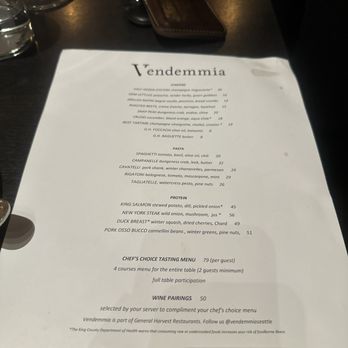 Vendemmia - New American Near Me - Seattle, Washington Vendemmia - New American Near Me - Seattle, Washington