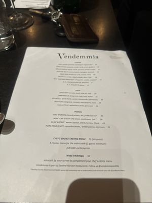 Menu photo 4 Vendemmia Seattle, WA Menu photo 4 Vendemmia Seattle, WA