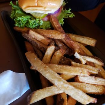 317 Burger - Diner burger w/some trimmings & fries - Burgers Near Me - Indianapolis, Indiana