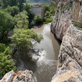 Natural Bridge Park - The view from above the arch - Parks Near Me - Douglas, Wyoming Natural Bridge Park - The view from above the arch - Parks Near Me - Douglas, Wyoming