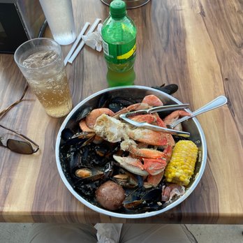 Oceancrat Seafood Boil - Combo Dungeness Crab Clusters Mussels Lg. Shrimp! Yum! - Seafood Near Me - Ventnor City, New Jersey Oceancrat Seafood Boil - Combo Dungeness Crab Clusters Mussels Lg. Shrimp! Yum! - Seafood Near Me - Ventnor City, New Jersey