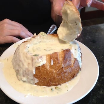 Sea Fresh - Clam chowder in bread bowl - Seafood Near Me - Ojai, California Sea Fresh - Clam chowder in bread bowl - Seafood Near Me - Ojai, California
