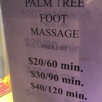 Palm Tree Foot Massage - Massage Near Me - Westminster, California Palm Tree Foot Massage - Massage Near Me - Westminster, California