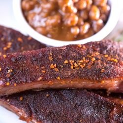 Virgil's Real BBQ - NYC - Memphis Style Ribs