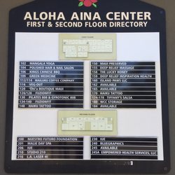 Aloha Aina Center - The roster of businesses