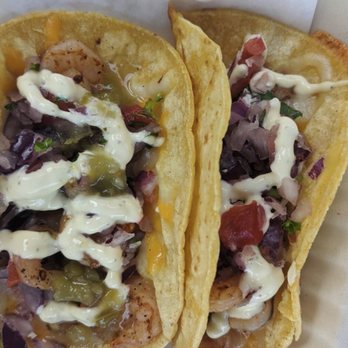 Openseas Cafe - Shrimp Tacos ~$15 - Cafes Near Me - Key Biscayne, Florida