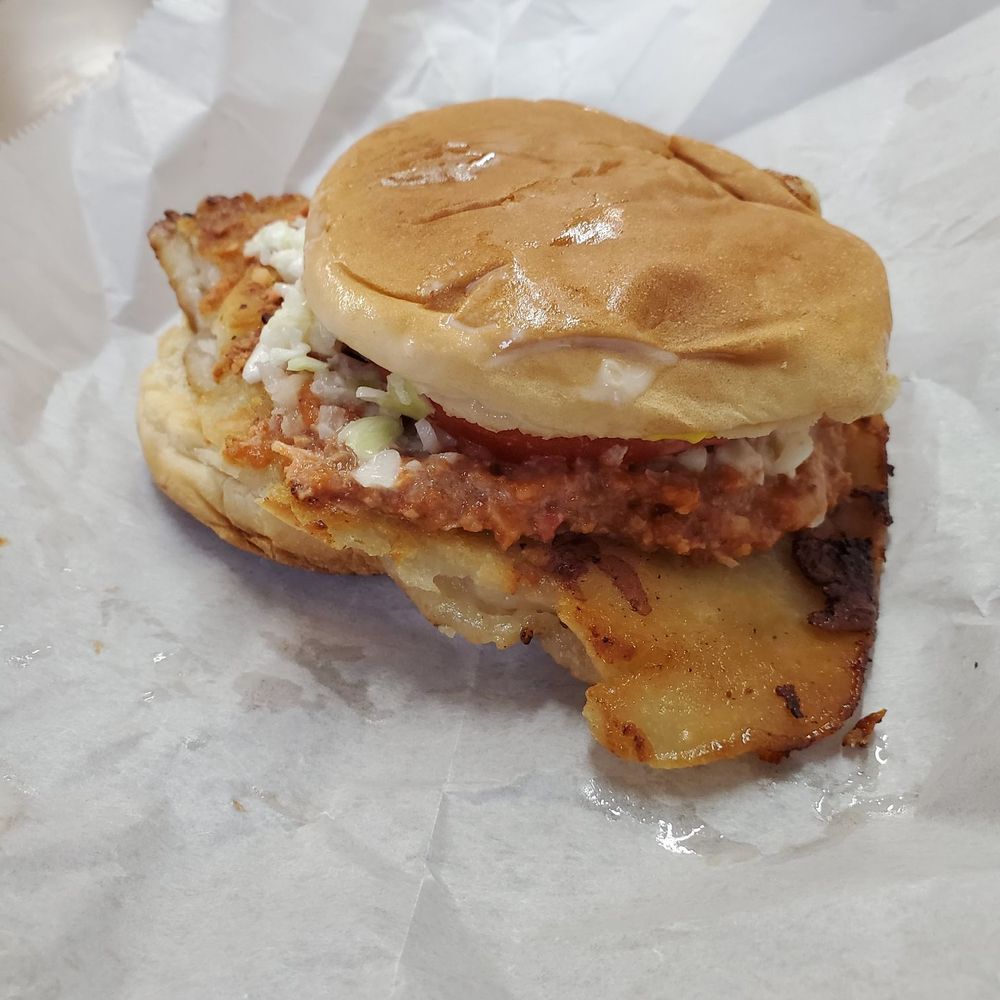 Snappy Lunch - Messy Pork Chop Sandwich - Sandwiches Near Me - Mt Airy, North Carolina Snappy Lunch - Messy Pork Chop Sandwich - Sandwiches Near Me - Mt Airy, North Carolina