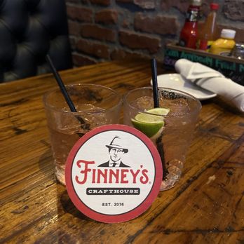 Finney's Crafthouse - Orange - Vodka soda splash of Cran with a lime after patrons with orange - New American Near Me - Orange, California Finney's Crafthouse - Orange - Vodka soda splash of Cran with a lime after patrons with orange - New American Near Me - Orange, California