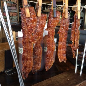Bad Brads BBQ - Candy bacon - just all around fun! - Barbeque Near Me - New Baltimore, Michigan
