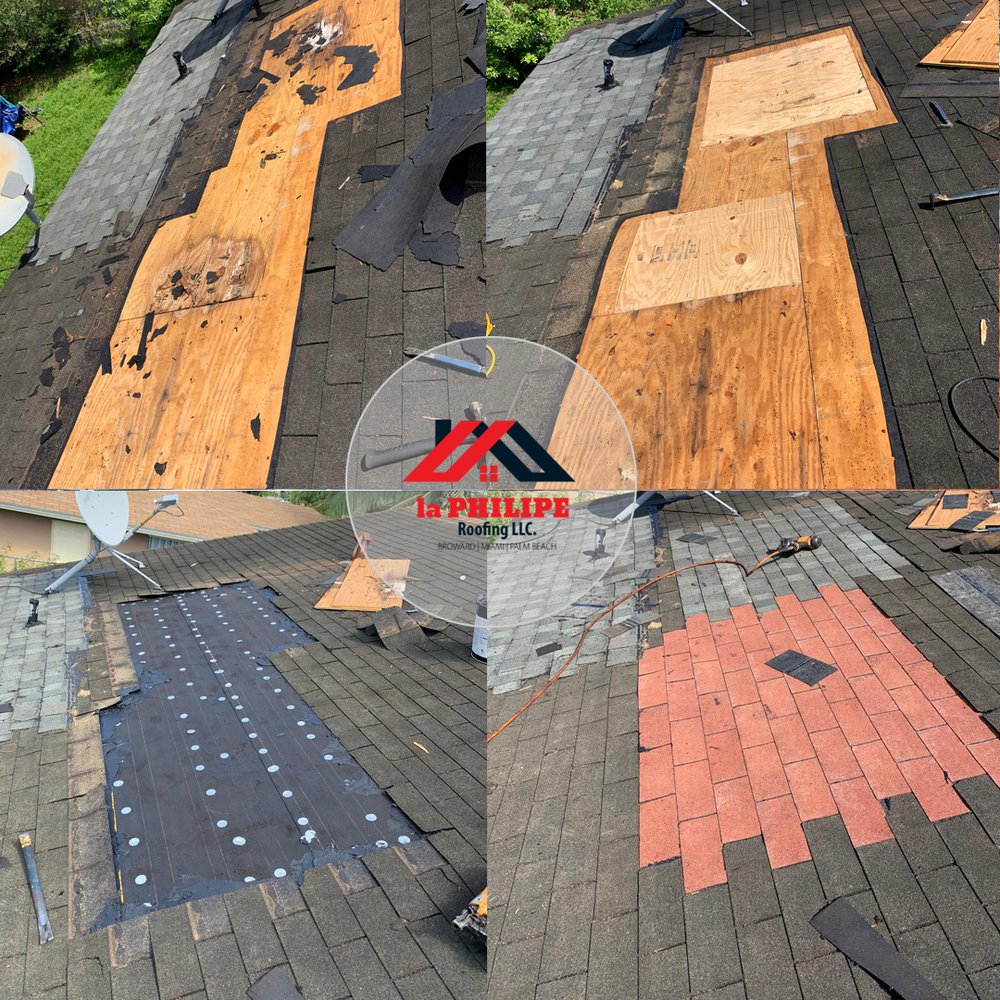 Slide of La Philipe Roofing