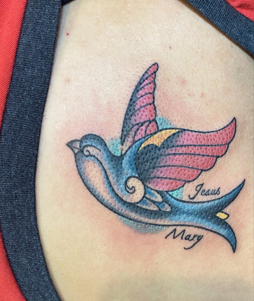 Cheating Heart Tattoo Logo