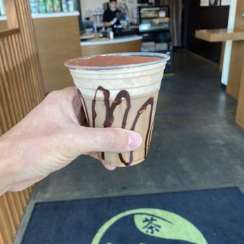 Latea Bubble Tea  - Tiramisu with chocolate drizzle - Desserts Near Me - Culver City, California