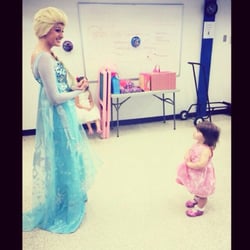 Storybook Princess Parties - The snow queen and a little princess